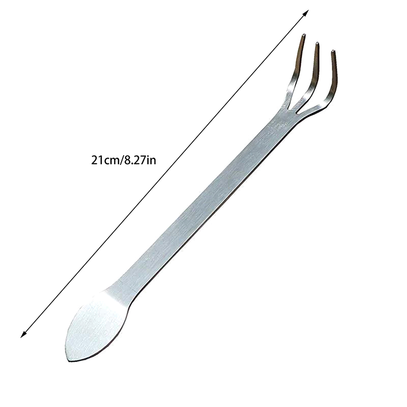 Bonsai Garden Rake - 1 adet paslanmaz çelik kök tırmık