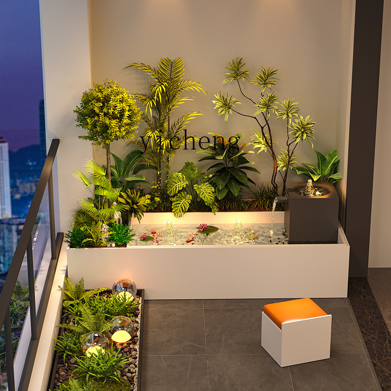 Bahçe Balkon Çiçek Kutusu Otur - Bonsai Garden Fountain incelemesi ve fiyatı
