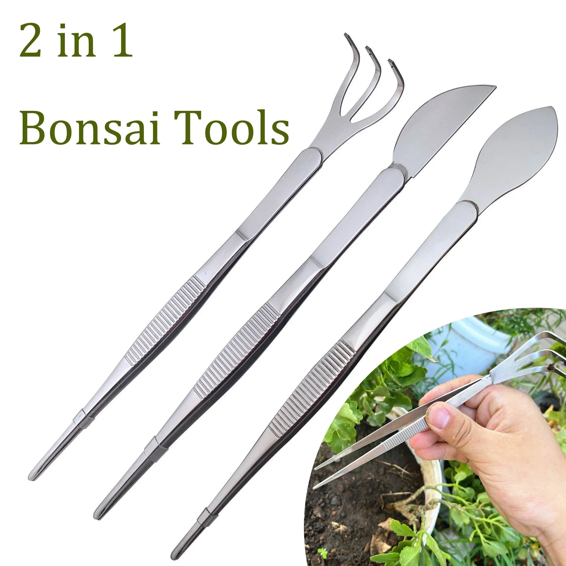 1 adet 2'si 1 arada 304 Paslan - Bonsai Garden Rake incelemesi ve fiyatı