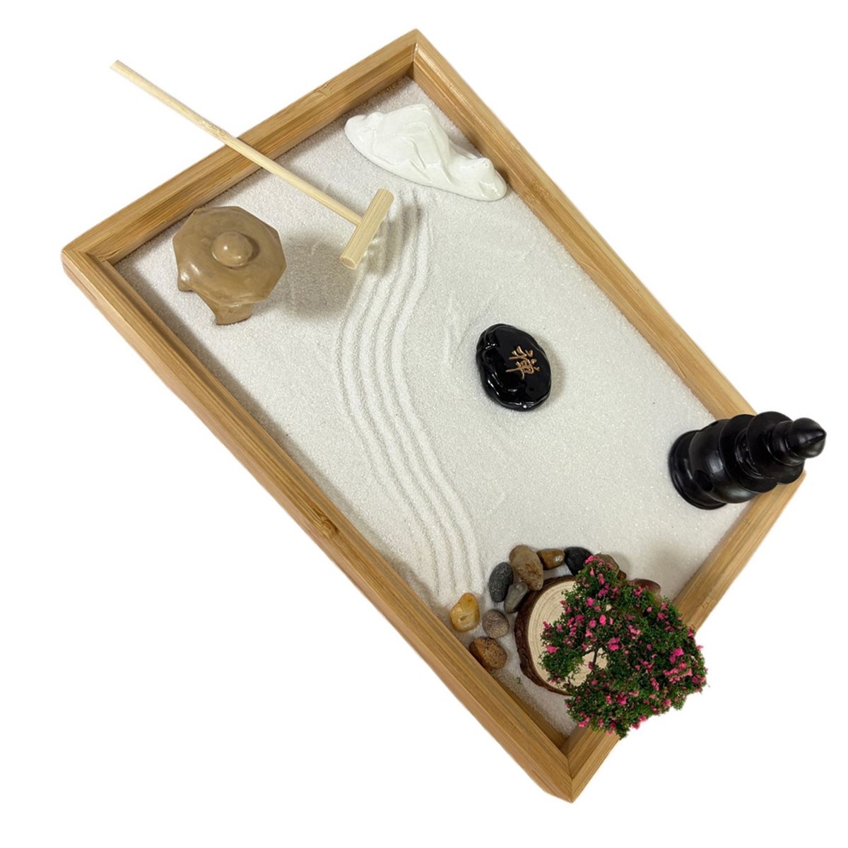 618 Mega İndirimli Beyaz Kumlu - Bonsai Garden Rake incelemesi ve fiyatı