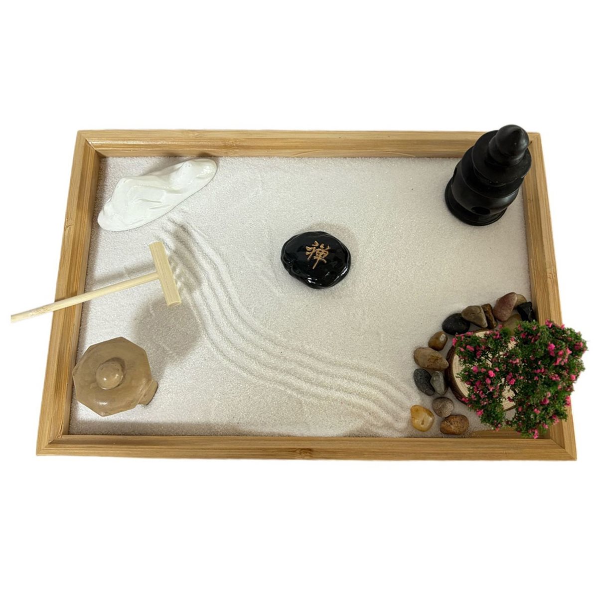 618 Mega İndirimli Beyaz Kumlu - Bonsai Garden Rake incelemesi ve fiyatı