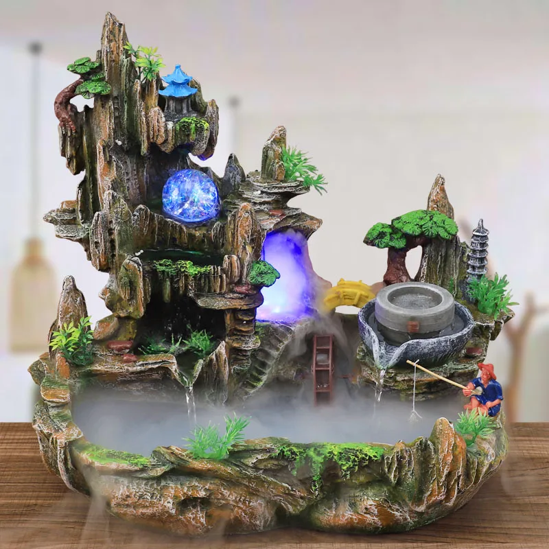 Dağ Manzaralı Döşeli Çeşme Su  - Bonsai Garden Fountain incelemesi ve fiyatı