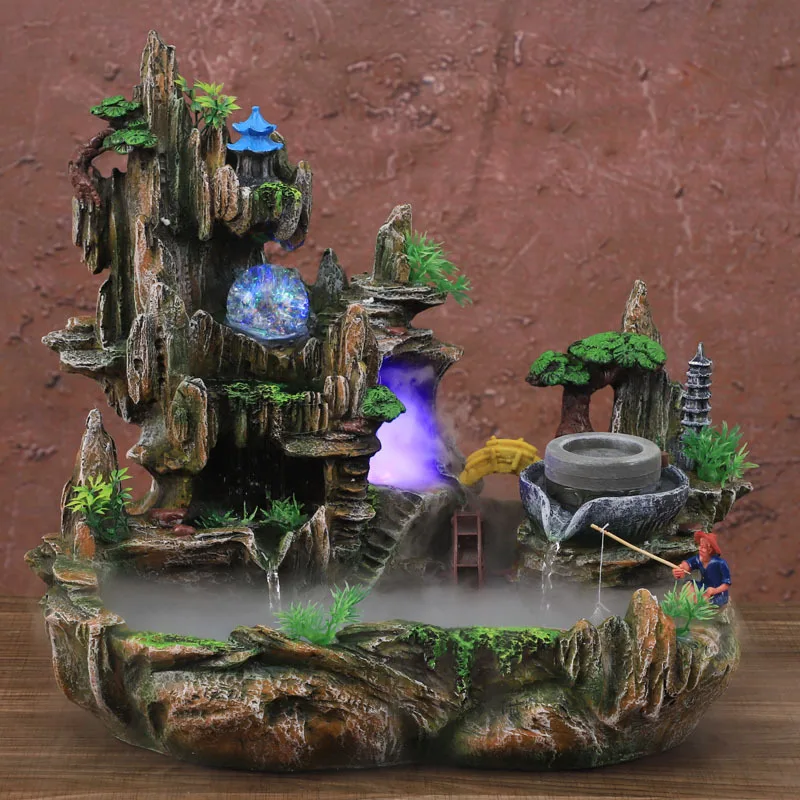 Dağ Manzaralı Döşeli Çeşme Su  - Bonsai Garden Fountain incelemesi ve fiyatı