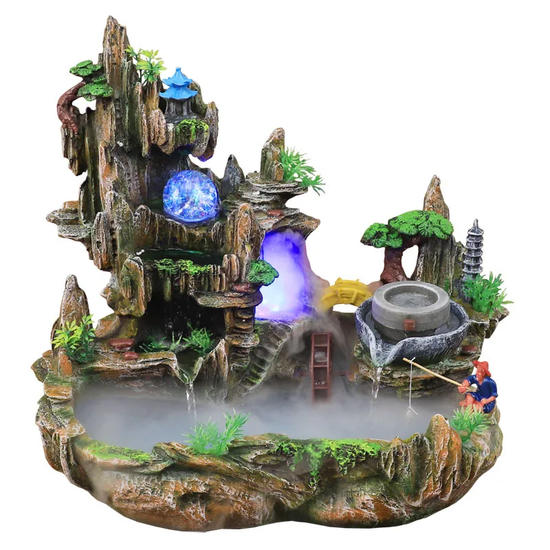 Dağ Manzaralı Döşeli Çeşme Su  - Bonsai Garden Fountain incelemesi ve fiyatı