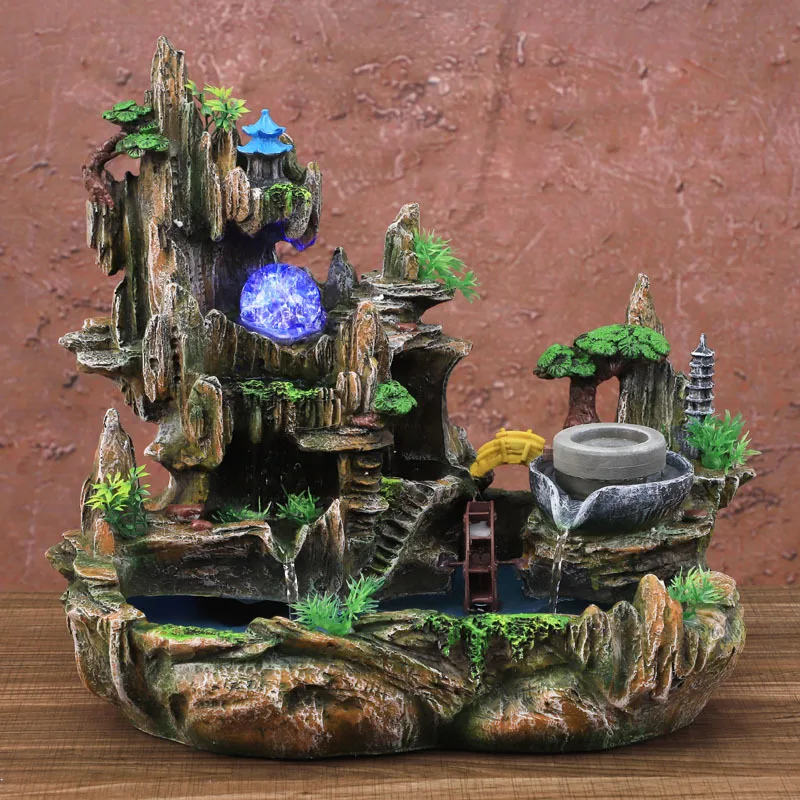 Dağ Manzaralı Döşeli Çeşme Su  - Bonsai Garden Fountain incelemesi ve fiyatı