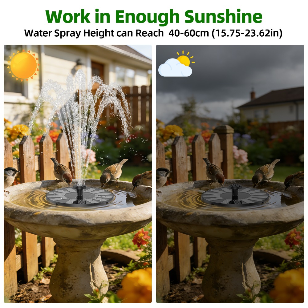 Yeni 1.4W Güneş Enerjili Çeşme - Bonsai Garden Fountain incelemesi ve fiyatı