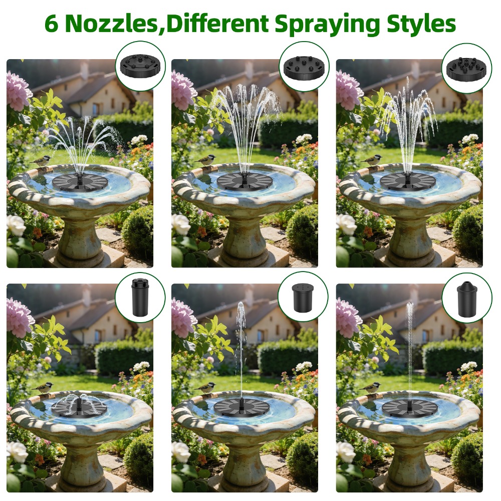 Yeni 1.4W Güneş Enerjili Çeşme - Bonsai Garden Fountain incelemesi ve fiyatı