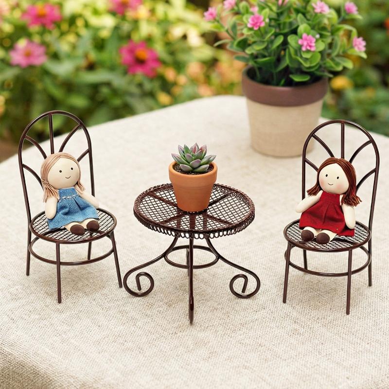 1/3 adet Dollhouse bahçe ekran - Bonsai Garden Bench incelemesi ve fiyatı