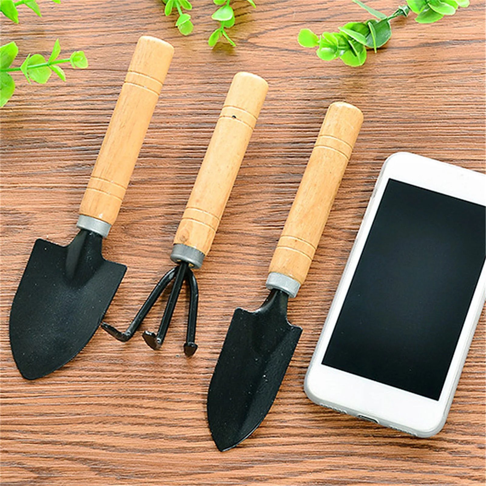 3 Parçalı Mini Bahçe Aletleri  - Bonsai Garden Rake incelemesi ve fiyatı