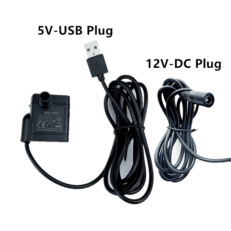 1 adet su pompası 5V USB fişi  - Bonsai Garden Fountain incelemesi ve fiyatı